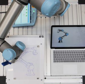 Dieses , das ausschlieÃlich relevante Kanten enthÃ¤lt, kann von einem Cobot nachgezeichnet werden. (Bild: Susann Reichert / IPH gGmbh)